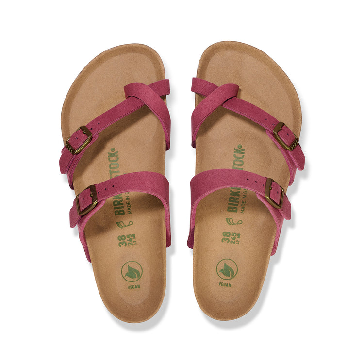 Birkenstock Mayari Vegan Berry Crush Synthetic top view