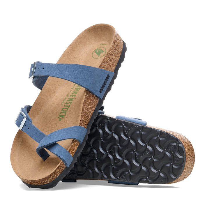 Birkenstock Mayari Vegan Elemental Blue Synthetic Soft Birki sole view