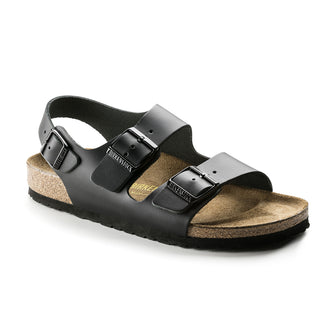 Birkenstock Milano Black Smooth Leather