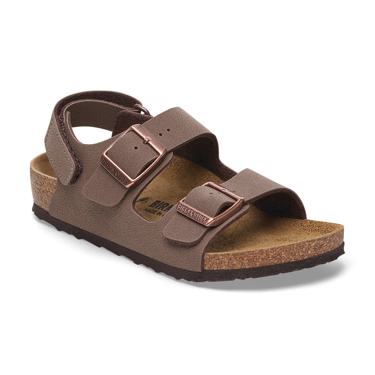 Birkenstock Milano Kids Adjustable Strap Mocca BirkiBuc