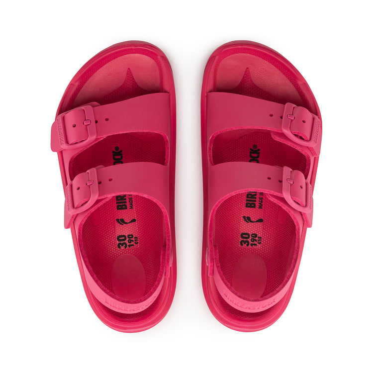 Birkenstock Mogami Kids Fuchsia Tulip Birko-Flor top view