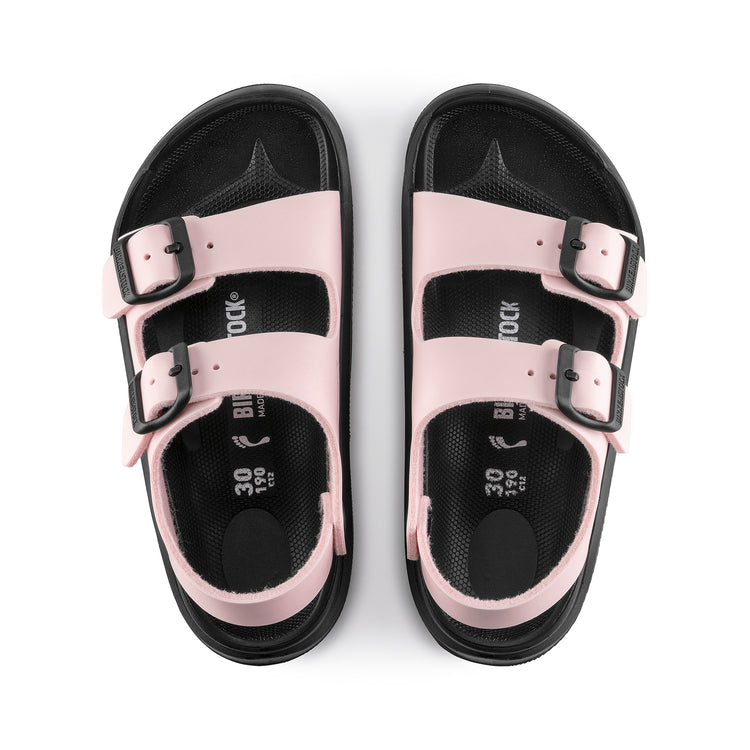 Birkenstock Mogami Kids Light Rose Birko-Flor/Polyurethane top view