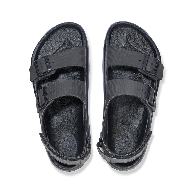 Birkenstock Mogami Terra Black Birko-Flor top view