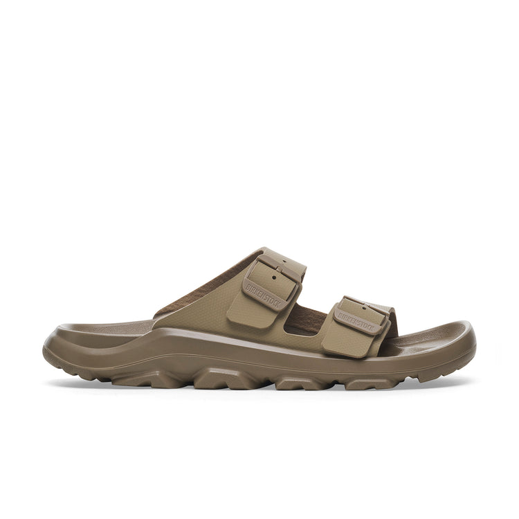 Birkenstock Mogami Terra Stealth 2-Strap Faded Khaki Birko-Flor side view