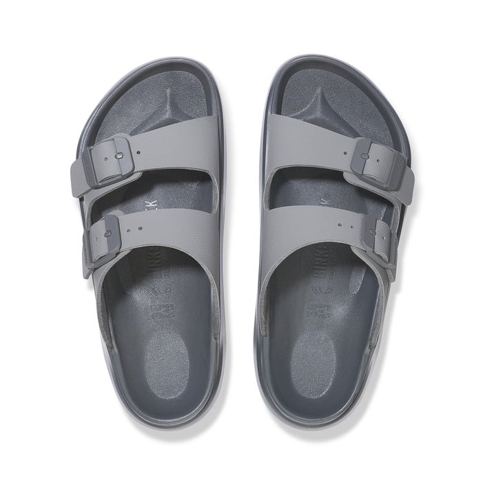 Birkenstock Mogami Terra Stealth 2-Strap Whale Grey Birko-Flor top view