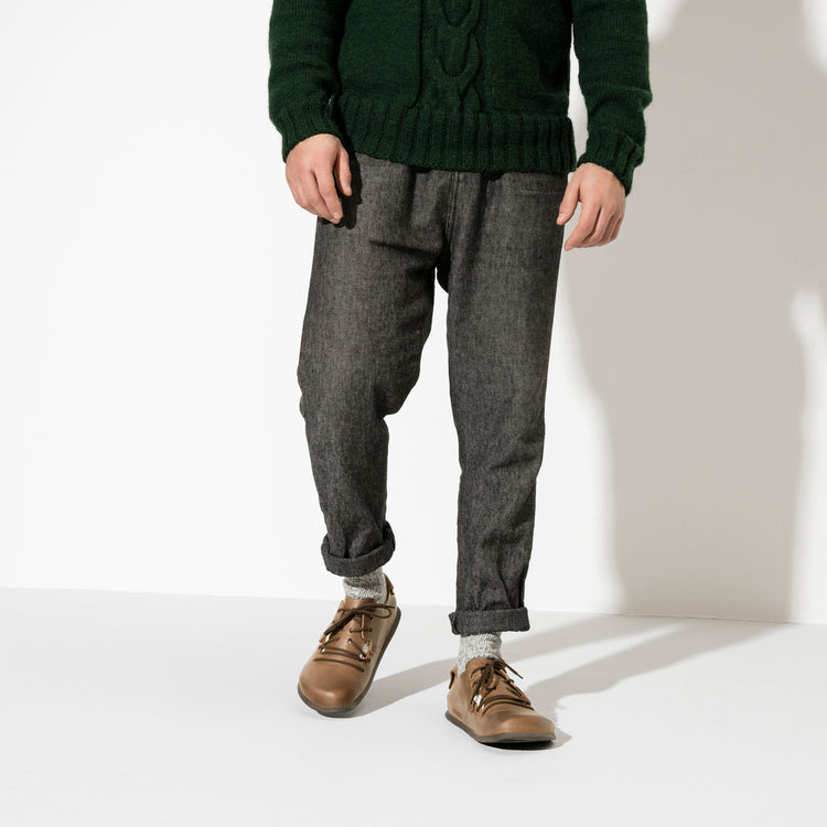 Birkenstock Montana Cuoio Natural Leather on male model