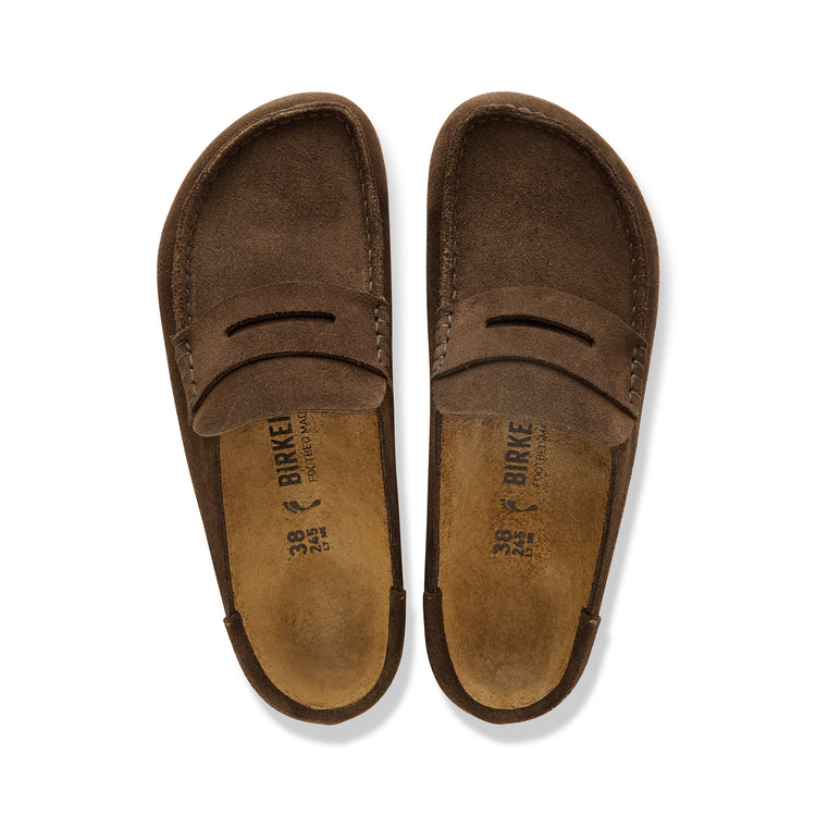 Birkenstock Naples Wrapped Carafe Suede Leather top view
