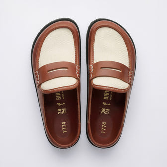 Naples Wrapped Cinnamon Canvas/Smooth Leather