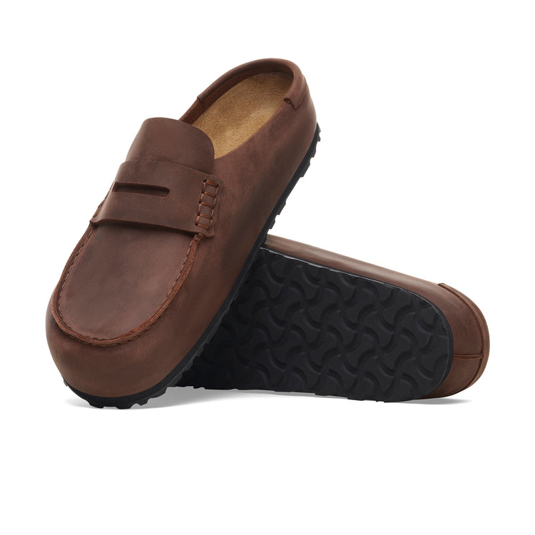 Birkenstock Naples Wrapped Habana Oiled Leather sole view