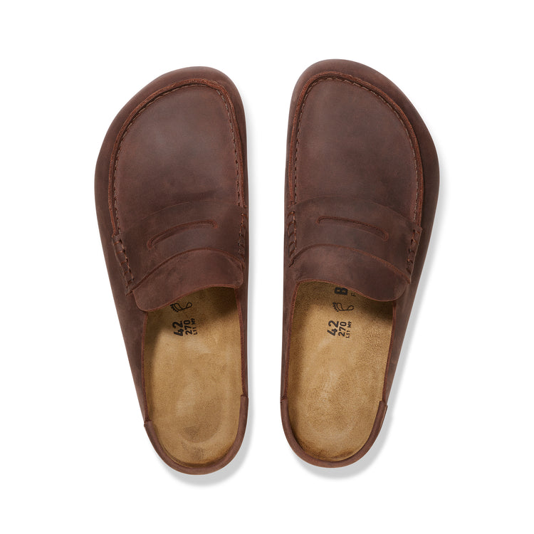 Birkenstock Naples Wrapped Habana Oiled Leather top view