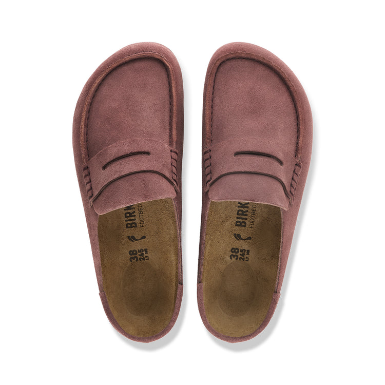 Birkenstock Australia Naples Wrapped Pepper Suede Leather Top View