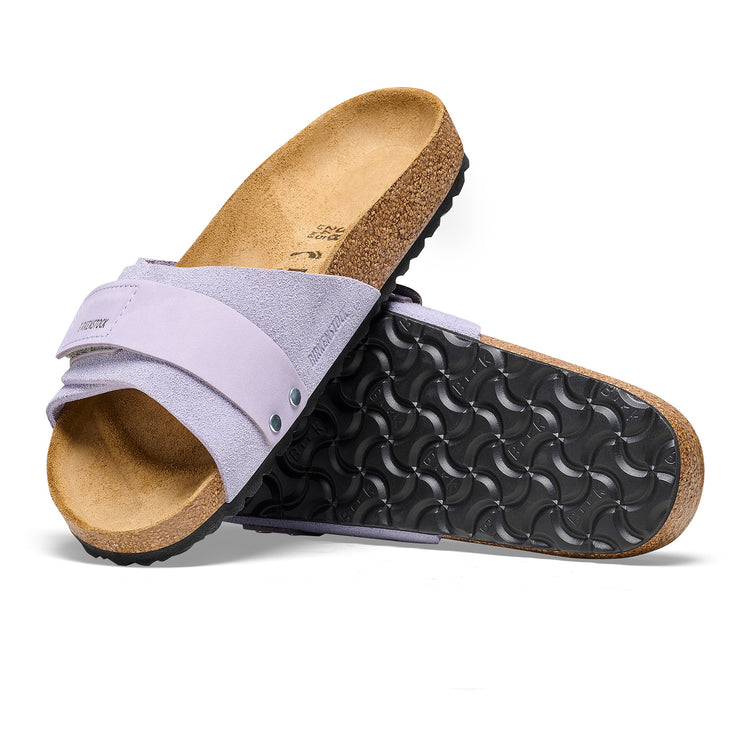 Birkenstock Oita Purple Fog Suede/Nubuck Leather sole view