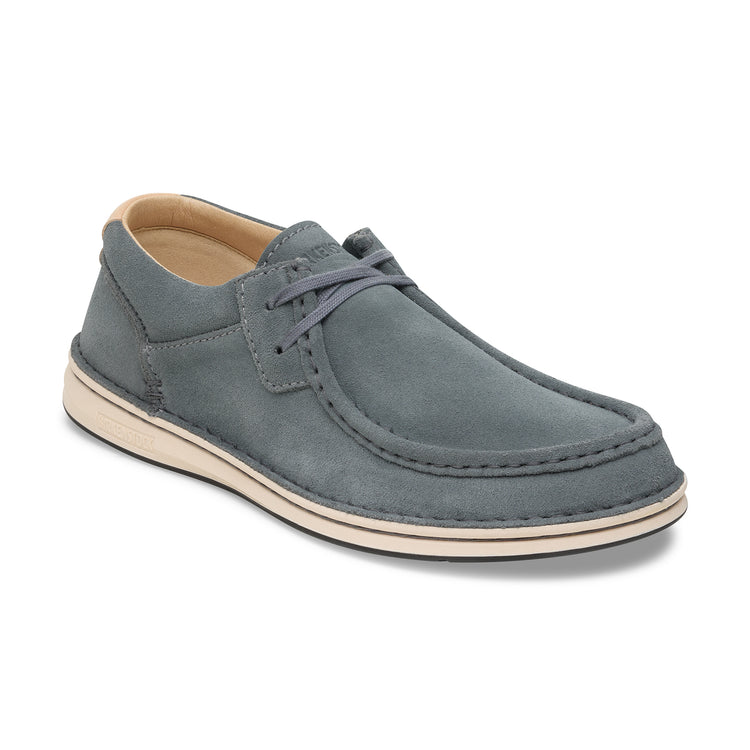 Birkenstock Pasadena Basalt Grey Suede Leather