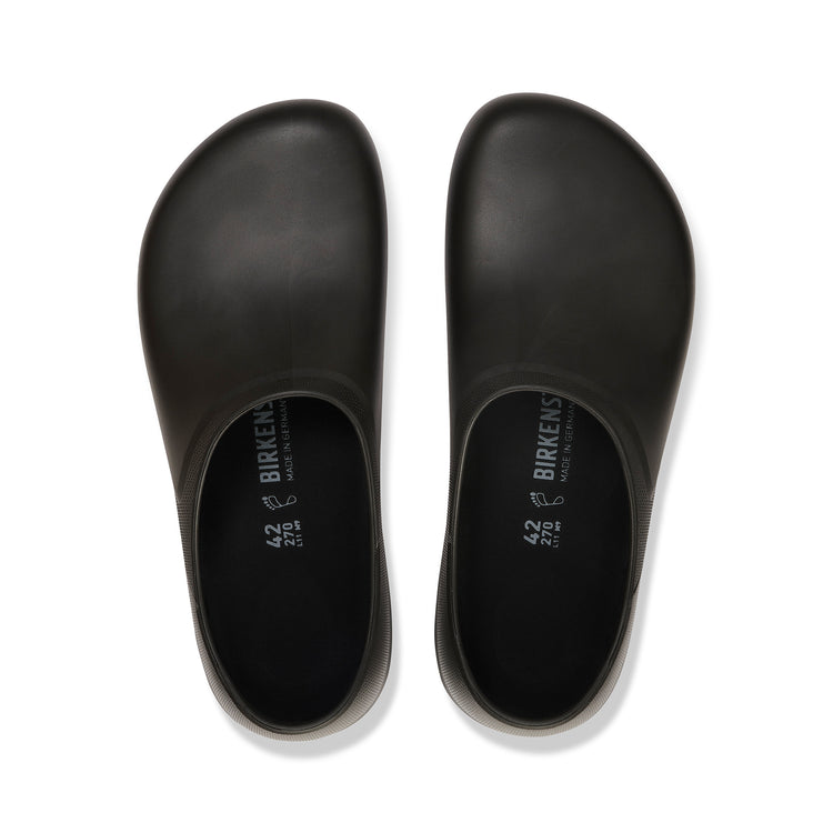 Birkenstock Profi Birki 2.0 Black Polyurethane top view
