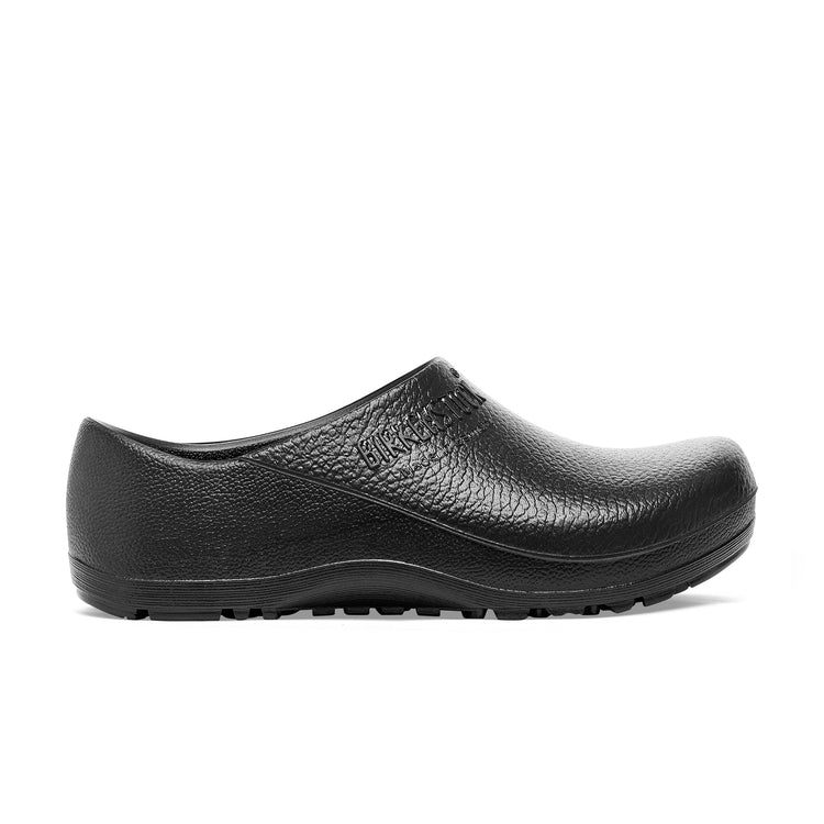 Birkenstock Profi Birki Fusion Black Polyurethane side view