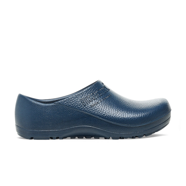 Birkenstock Profi Birki Fusion Blue Polyurethane side view