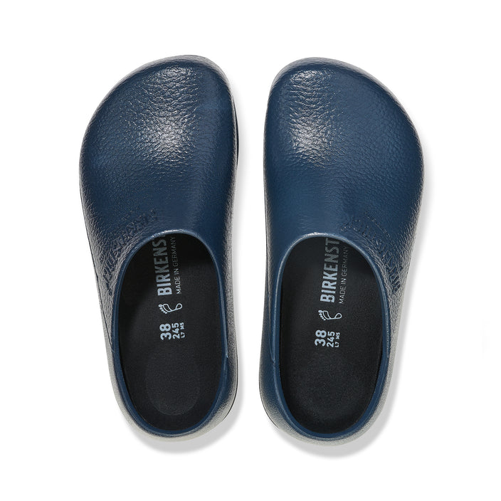 Birkenstock Profi Birki Fusion Blue Polyurethane top view