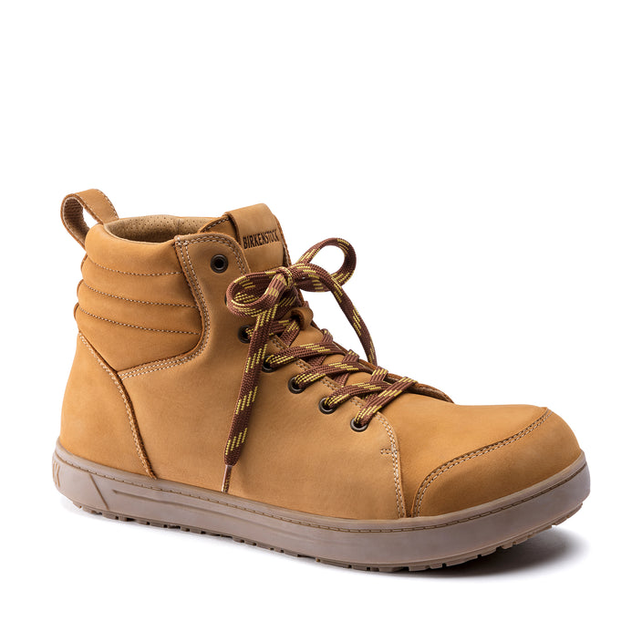 Birkenstock QS 700 Steel Cap Camel Smooth Leather