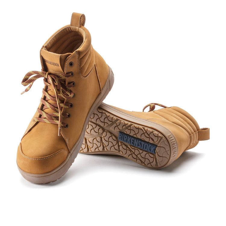 Birkenstock QS 700 Steel Cap Camel Smooth Leather sole view