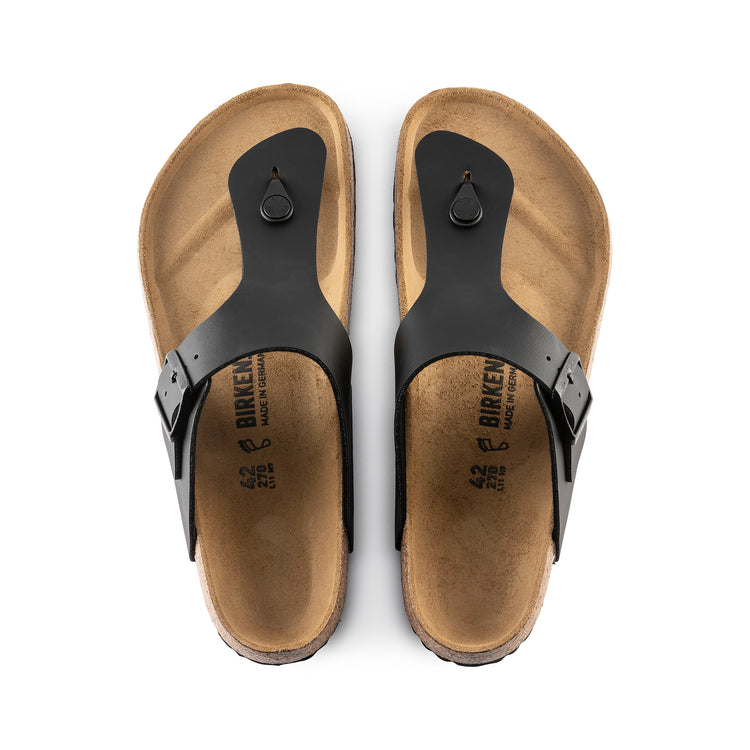 Birkenstock Ramses Black Birko-Flor top view