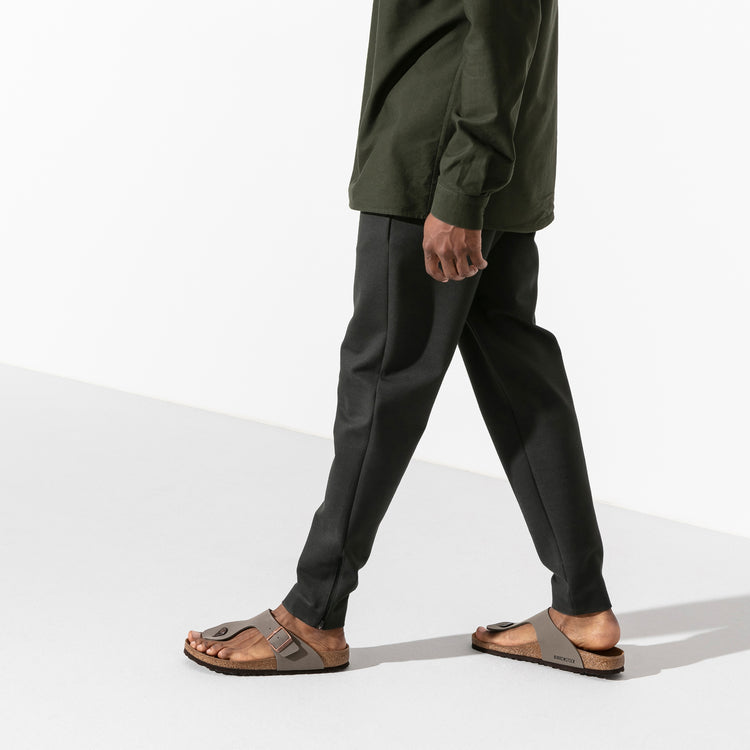 Birkenstock Ramses BirkiBuc Stone on male model
