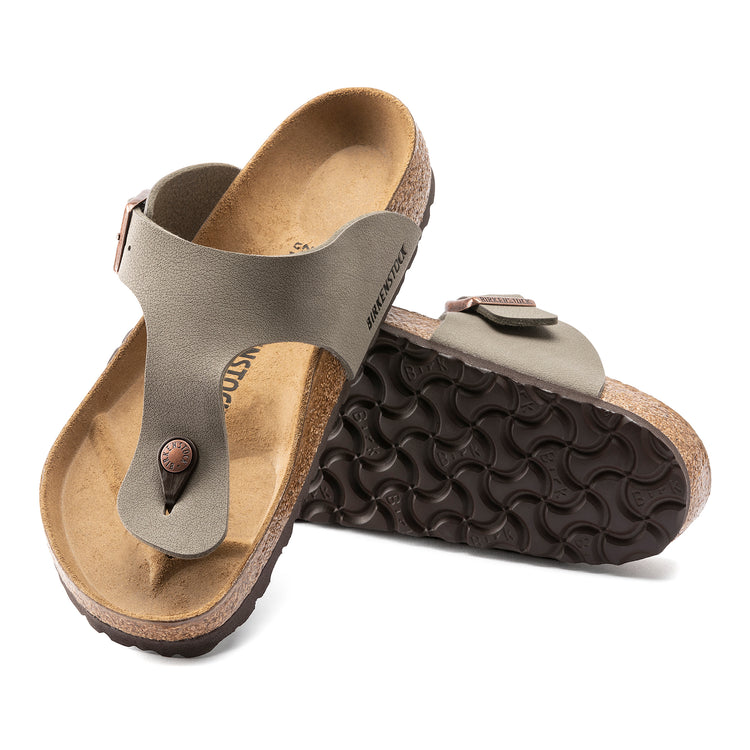 Birkenstock Ramses BirkiBuc Stone sole view
