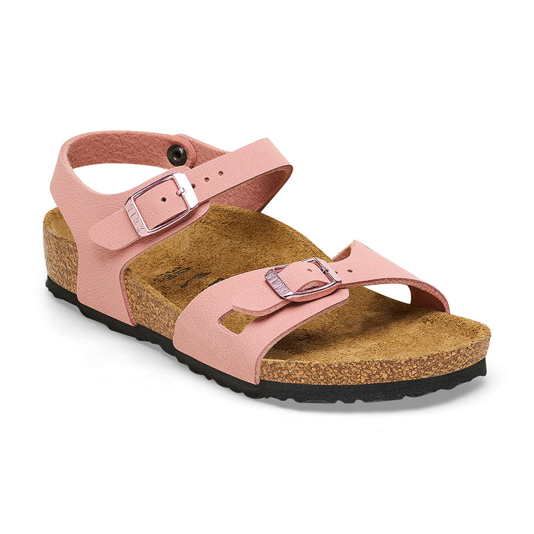 Birkenstock Rio Kids BirkiBuc Pink Clay