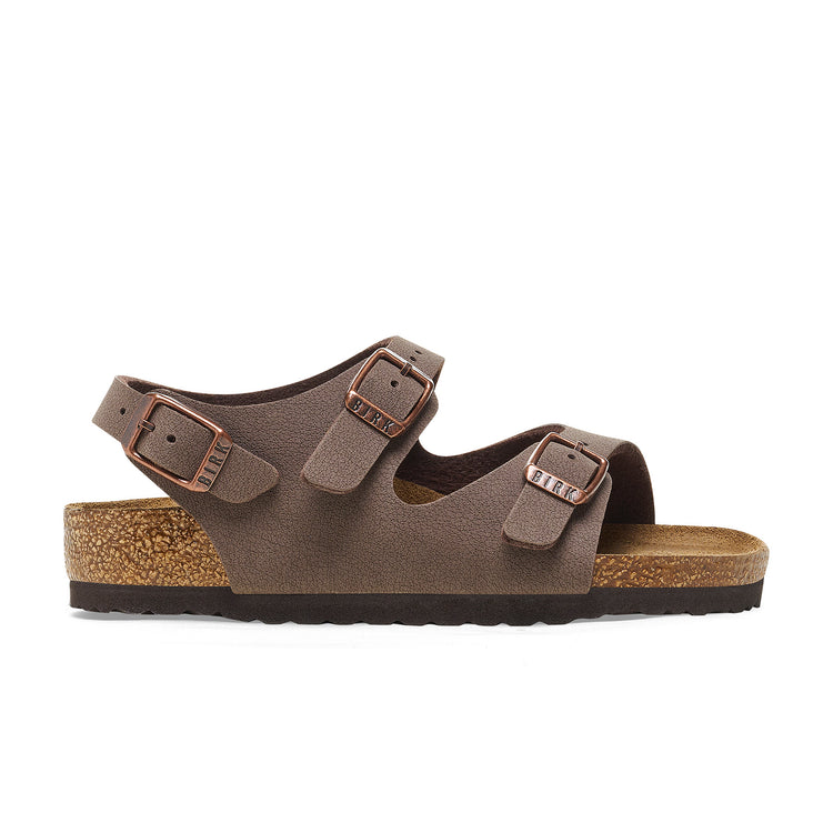 Birkenstock Roma Kids Mocca BirkiBuc side view