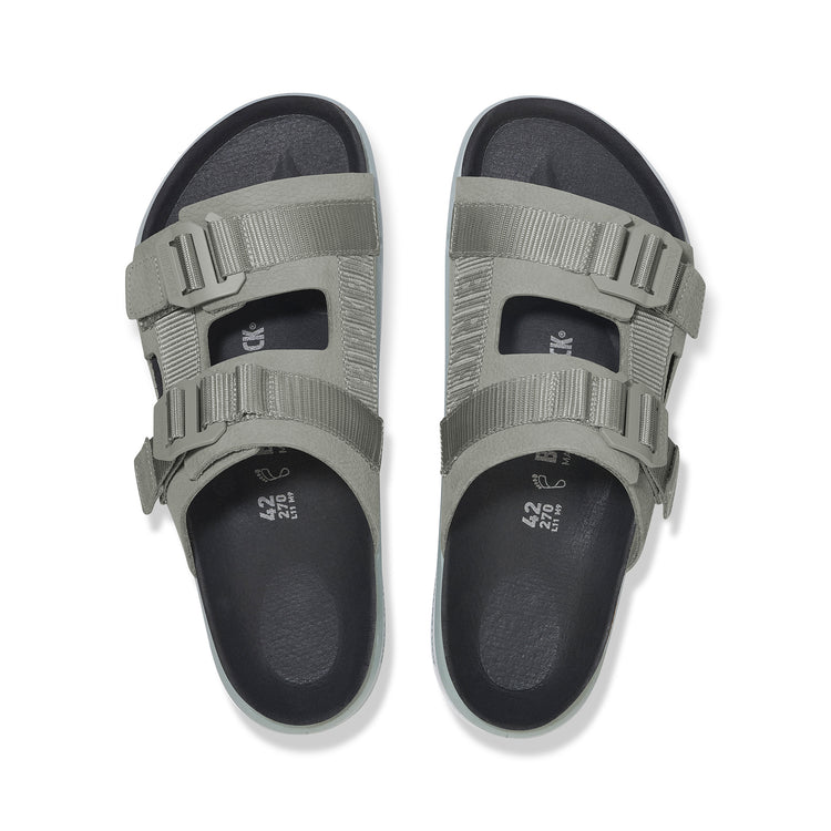 Birkenstock Shinjuku 2 Strap Pure Sage Nubuck Leather/Textile top view