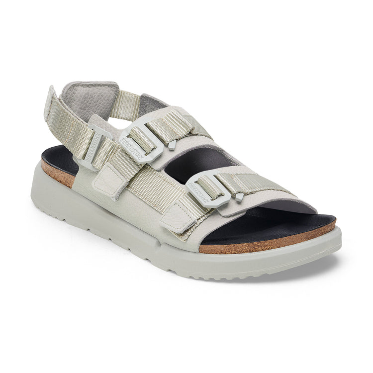 Birkenstock Shinjuku Mineral Grey Nubuck Leather/Textile