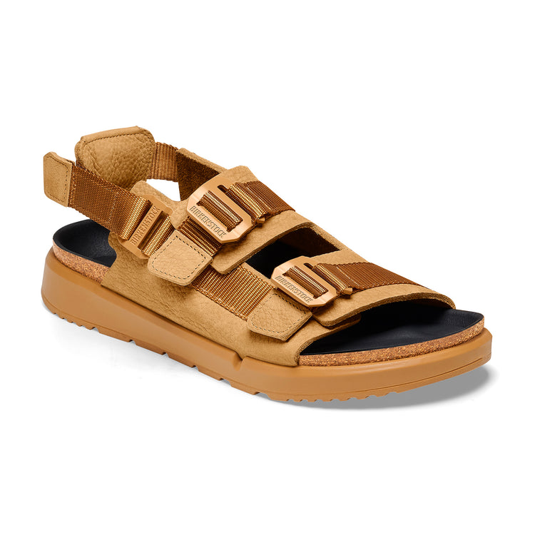 Birkenstock Shinjuku Cork Brown Natural Leather/Textile