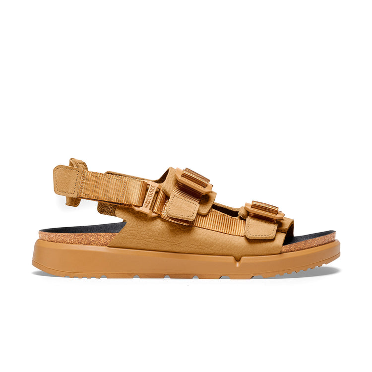 Birkenstock Shinjuku Cork Brown Natural Leather/Textile side view