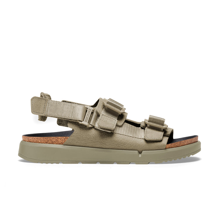 Birkenstock Shinjuku Eucalyptus Nubuck Leather/Textile side view