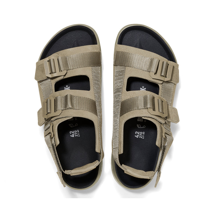 Birkenstock Shinjuku Eucalyptus Nubuck Leather/Textile top view