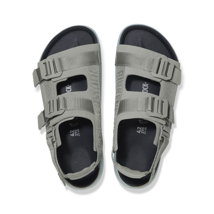 Birkenstock Shinjuku Pure Sage Nubuck Leather/Textile top view
