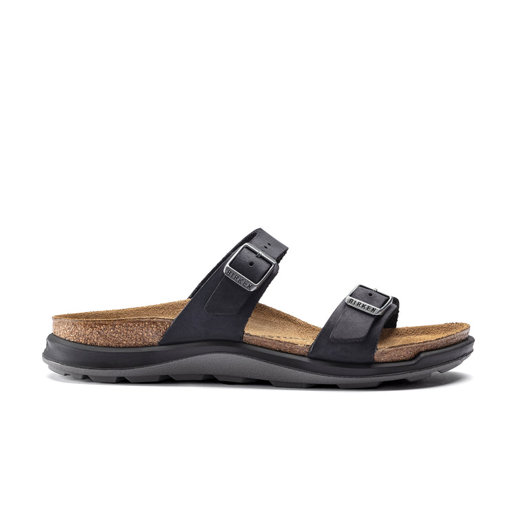 Birkenstock Sierra Cross Town Arctic Black Oiled Leather side view