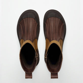 Skykomish Dark Tan Tin Cloth/Oiled Leather