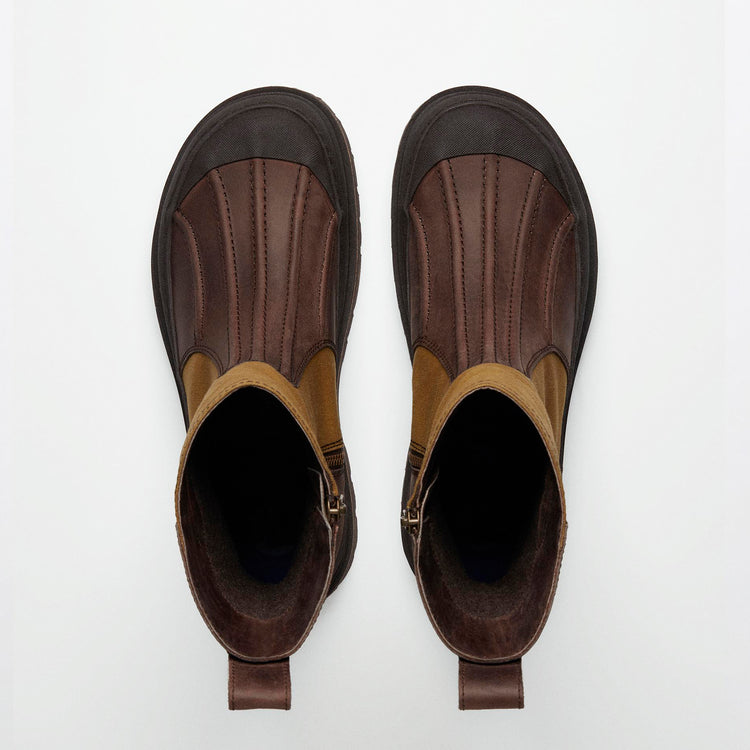 Skykomish Dark Tan Tin Cloth/Oiled Leather