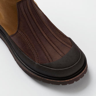 Skykomish Dark Tan Tin Cloth/Oiled Leather