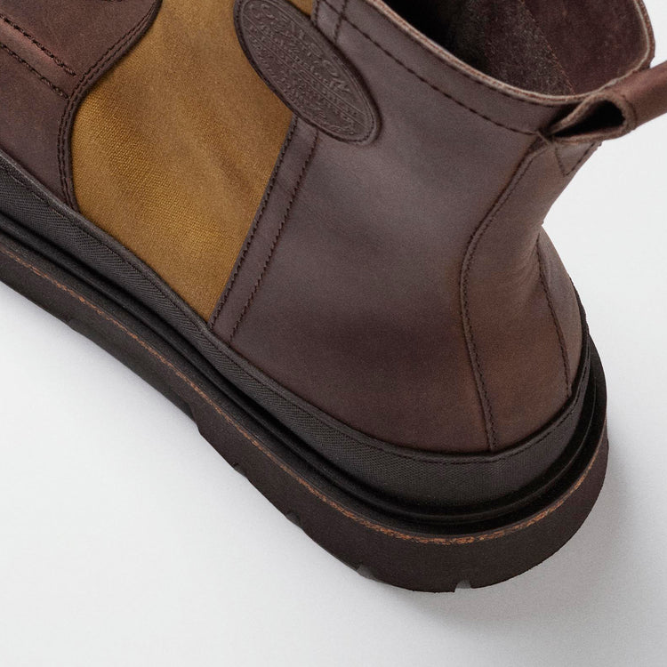 Skykomish Dark Tan Tin Cloth/Oiled Leather