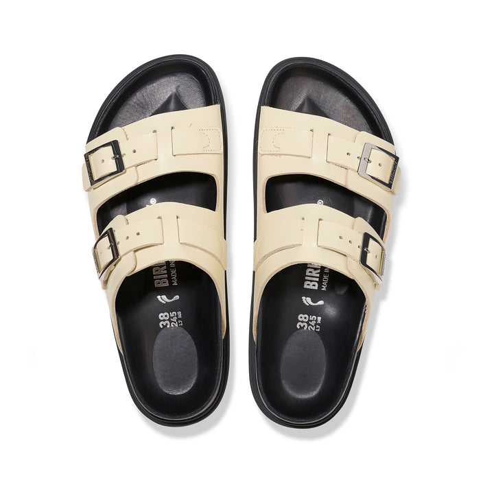 Birkenstock St Barths Butter Natural Leather top view
