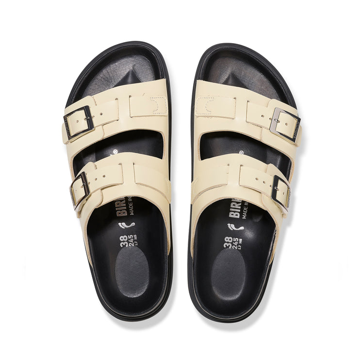 Birkenstock St Barths Butter Natural Leather top view