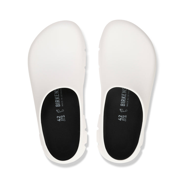 Birkenstock Super Birki 2.0 White Polyurethane top view