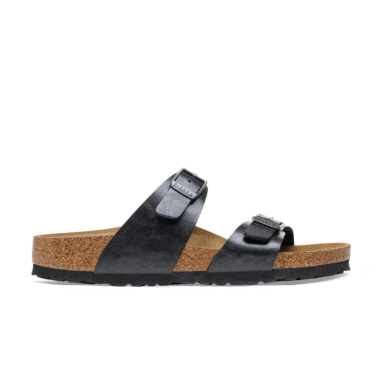 Birkenstock Sydney Graceful Licorice Birko-Flor side view