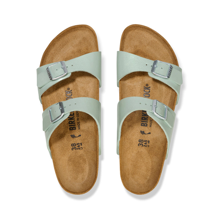 Birkenstock Sydney Graceful Surf Green Birko-Flor top view
