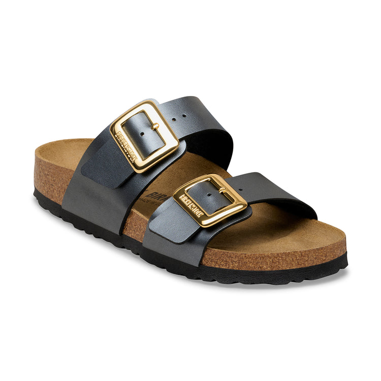 Birkenstock Australia Sydney Cushion Buckle Black Birko-Flor Black