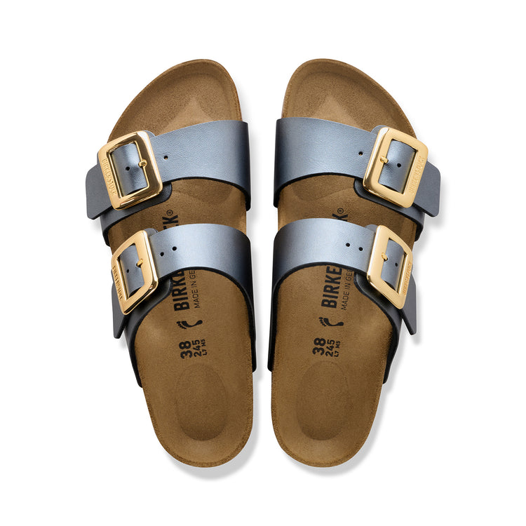 Birkenstock Australia Sydney Cushion Buckle Black Birko-Flor Black Top View