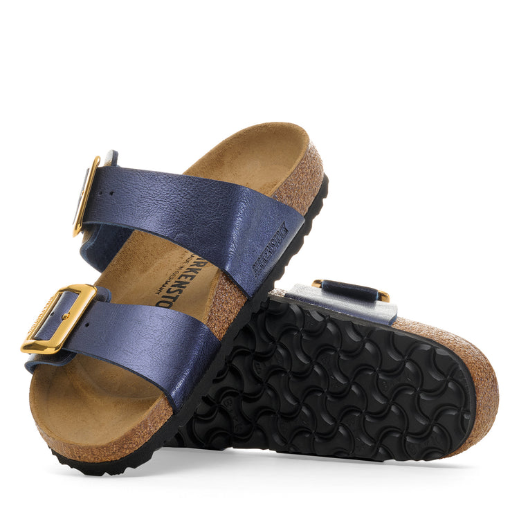 Birkenstock Sydney Cushion Buckle Graceful Midnight Birko-Flor sole view