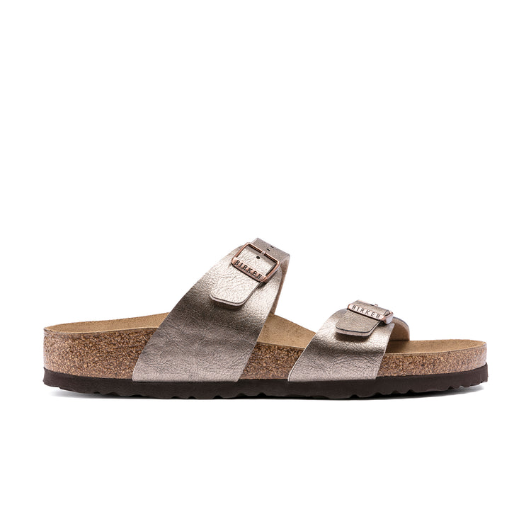 Birkenstock Sydney Graceful Taupe Birko-Flor side view