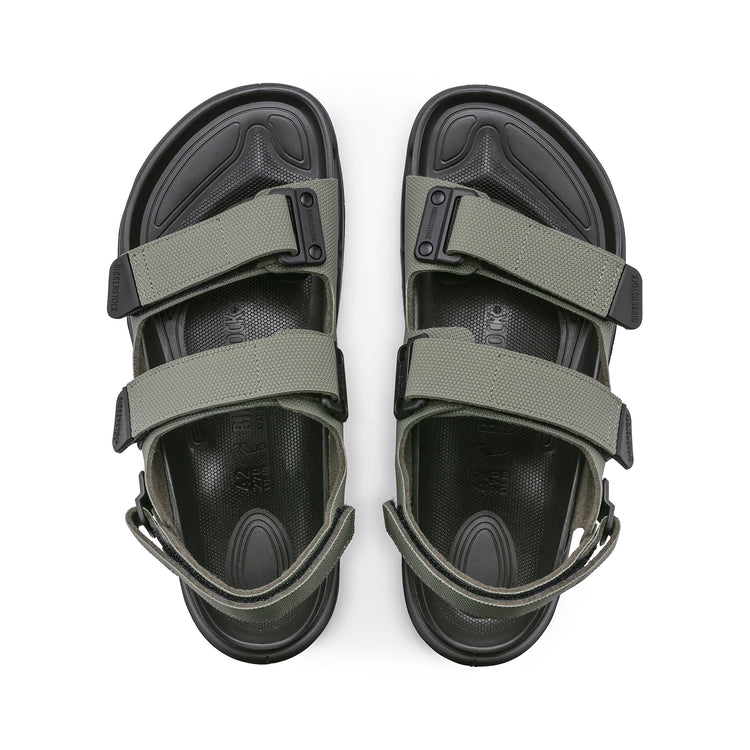 Birkenstock Tatacoa Futura Khaki Birko-Flor top view